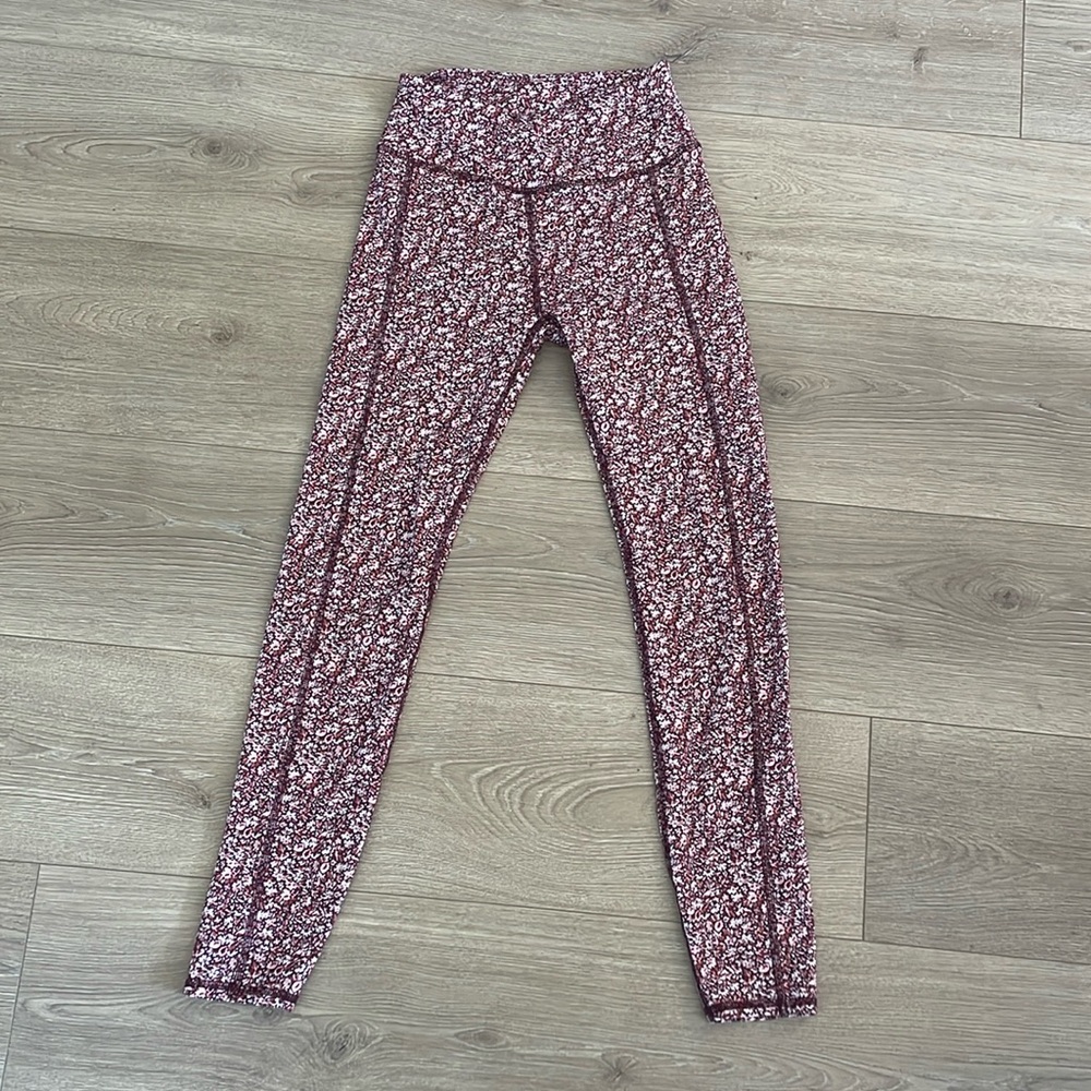 Madewell MWL 7/8 legging in floral